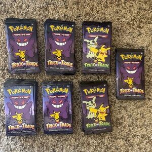 Pokemon Trick or Trade Card Packs